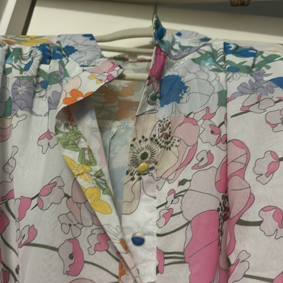 Floral Long Sleeve Dress - Picture 4 of 5